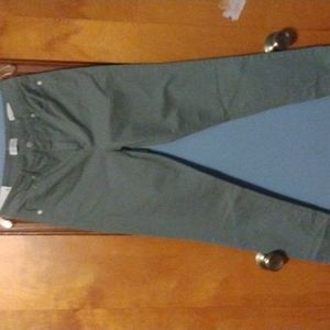 Jessica Simpson high rise skinny jeans green size 6